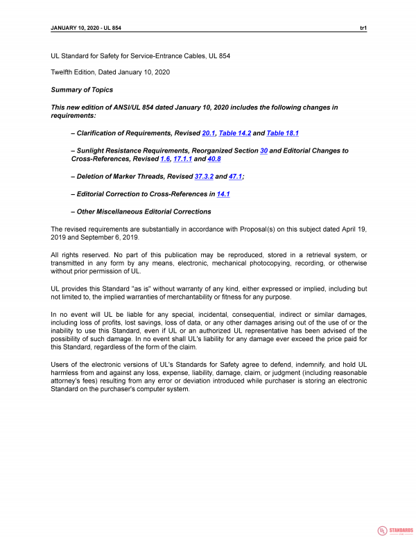 UL 854 PDF UL 854 PDF
